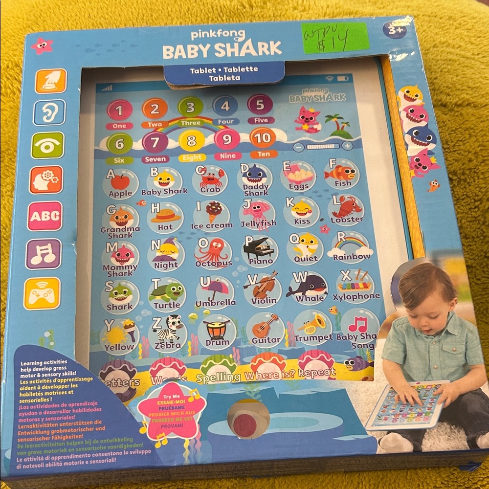 Pinkfong Baby Shark Learning Tablet - Multicolor